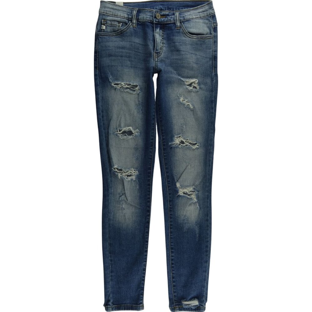 KanCan W3 Skinny Ankle Jean Stretch Destroyed B171